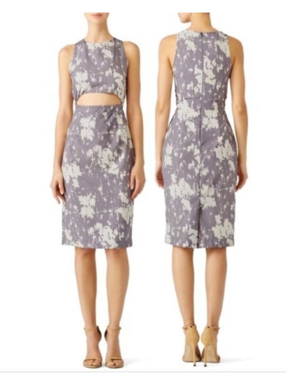 Karen Zambos Printed Rhys Dress Size S